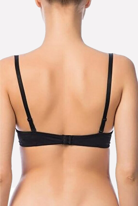 Siyah Push Up Dolgulu Sütyen - NBB