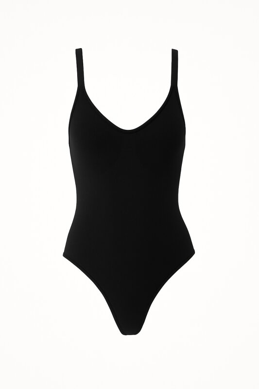 Siyah Seamless Vücut Korsesi - NBB