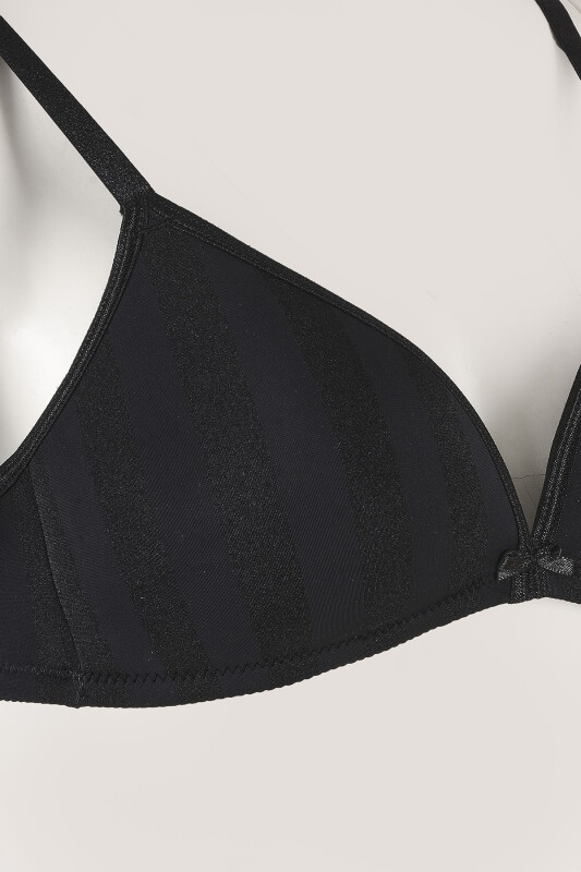 Siyah Selına Balensiz Sütyen - LOYA
