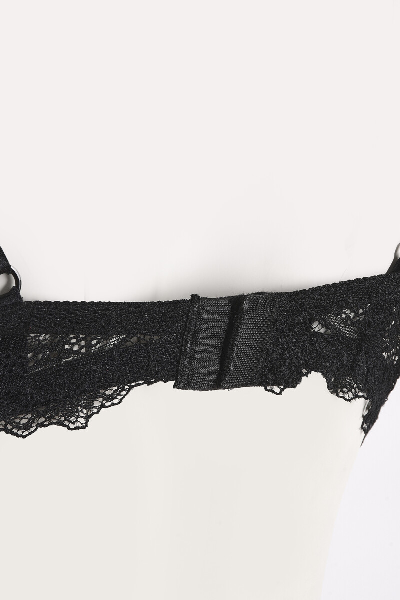 Siyah Selına Destekli Sütyen - 3