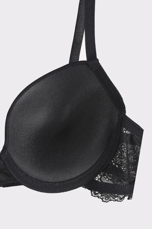 Siyah Selına Destekli Sütyen - LOYA