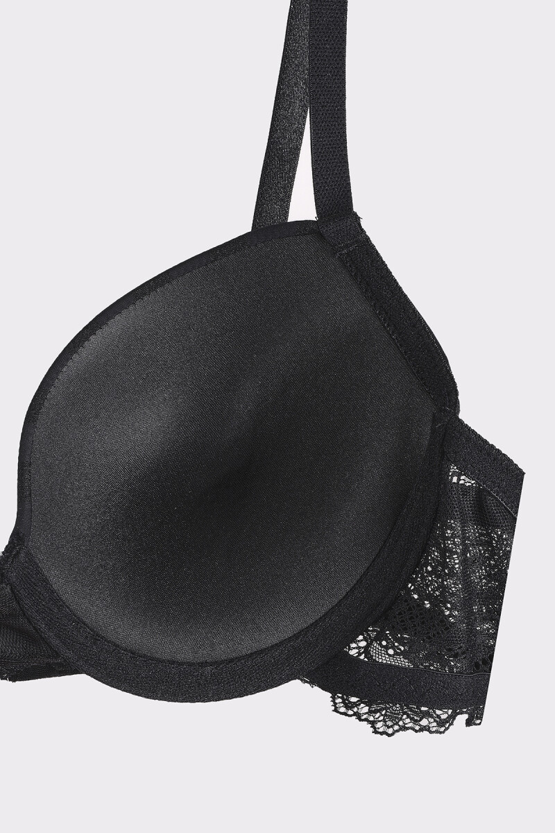 Siyah Selına Destekli Sütyen - 4