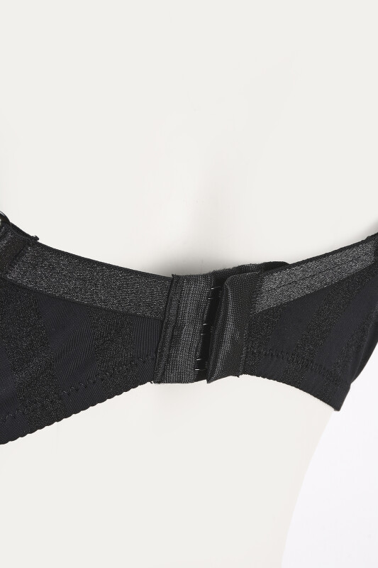 Siyah Selına Desteksiz Sütyen - LOYA