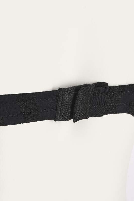 Siyah Selına Double Push Up Sütyen - LOYA