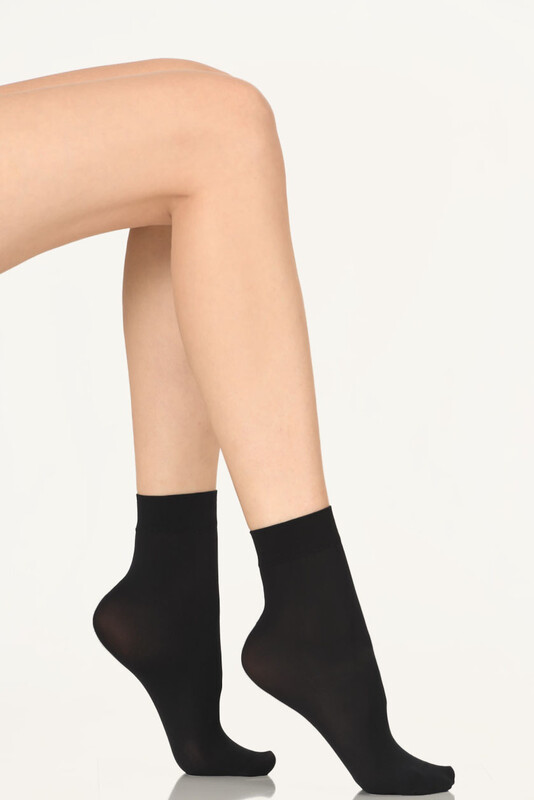 Siyah Soft 50 Soket Çorap - Thumbnail