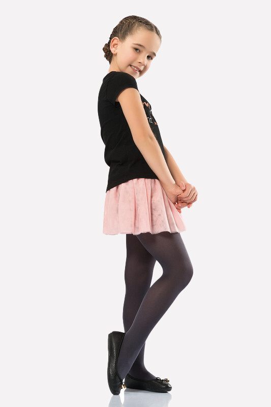 Siyah Soft 70 Çocuk Külotlu Çorabı - 1