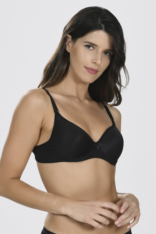 Siyah Stn Kaplı Tek Sütyen - STN (1)