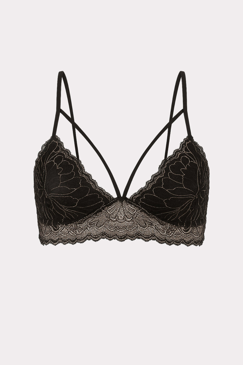 Siyah Tamara Bralet - 4