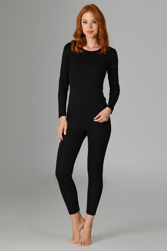 Siyah Termal Tayt - NBB