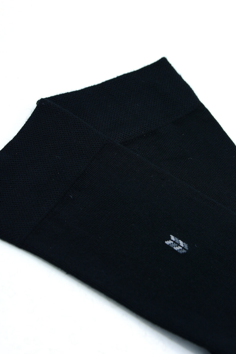 Siyah Tiny Foursome Erkek Bamboo Soket Çorap - 2
