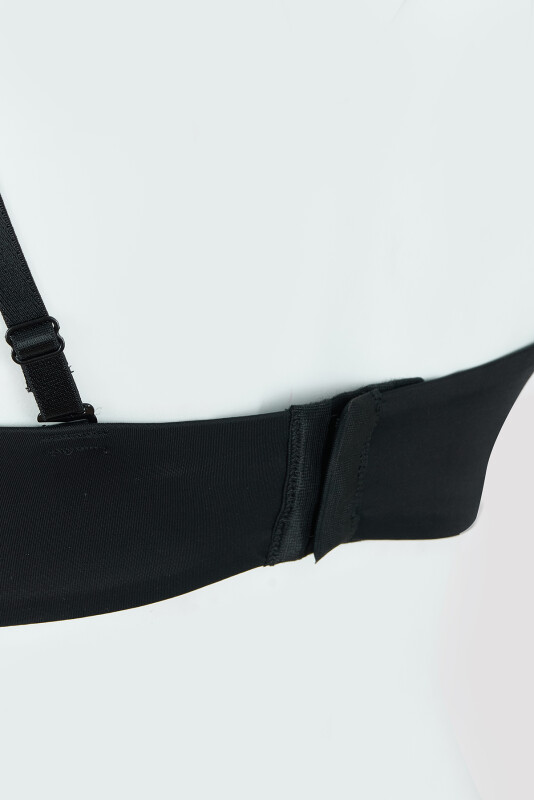 Siyah Toparlayıcı Straplez Sütyen - NBB