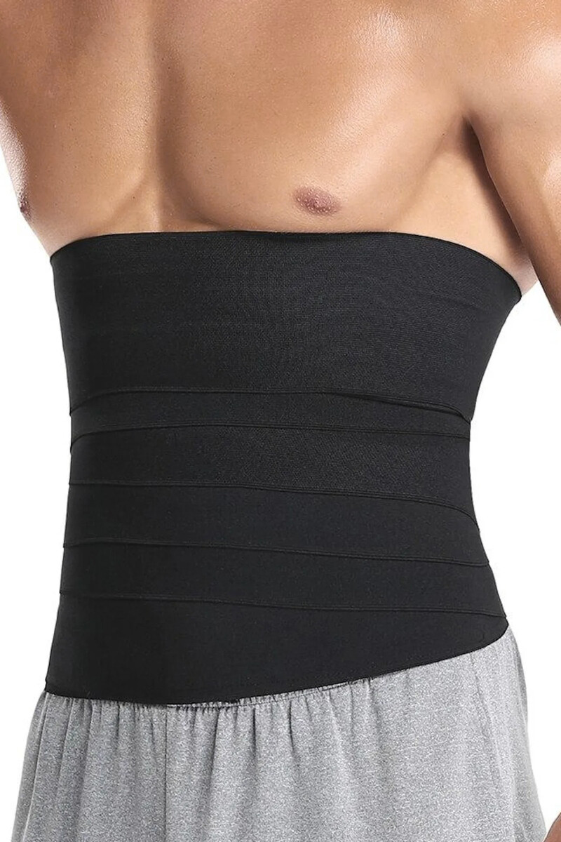 Siyah Unisex İnceltici Zayıflatıcı Sarma Bel Korsesi - 4
