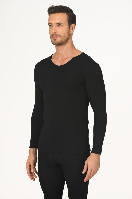 Siyah V Yaka Termal Body - NBB