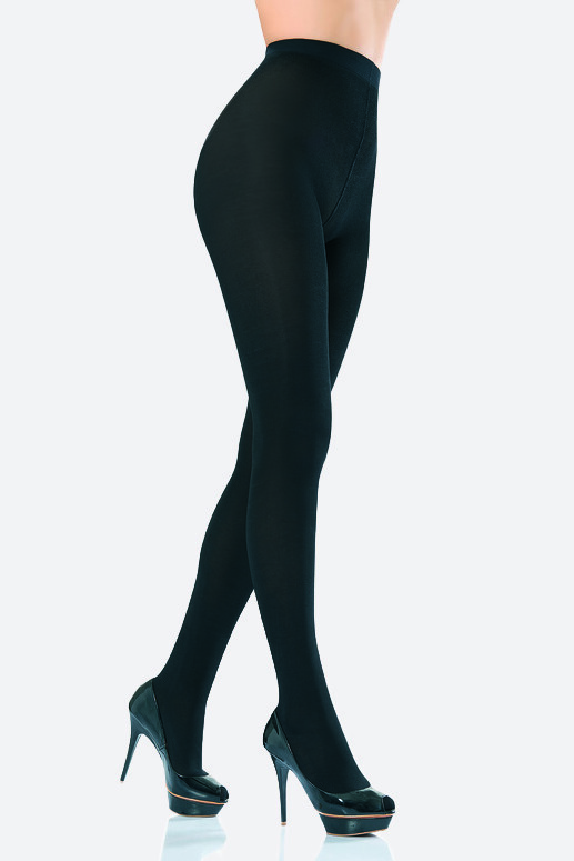 Siyah Yumuşak Dokulu 200 Denye Külotlu Çorap - NBB