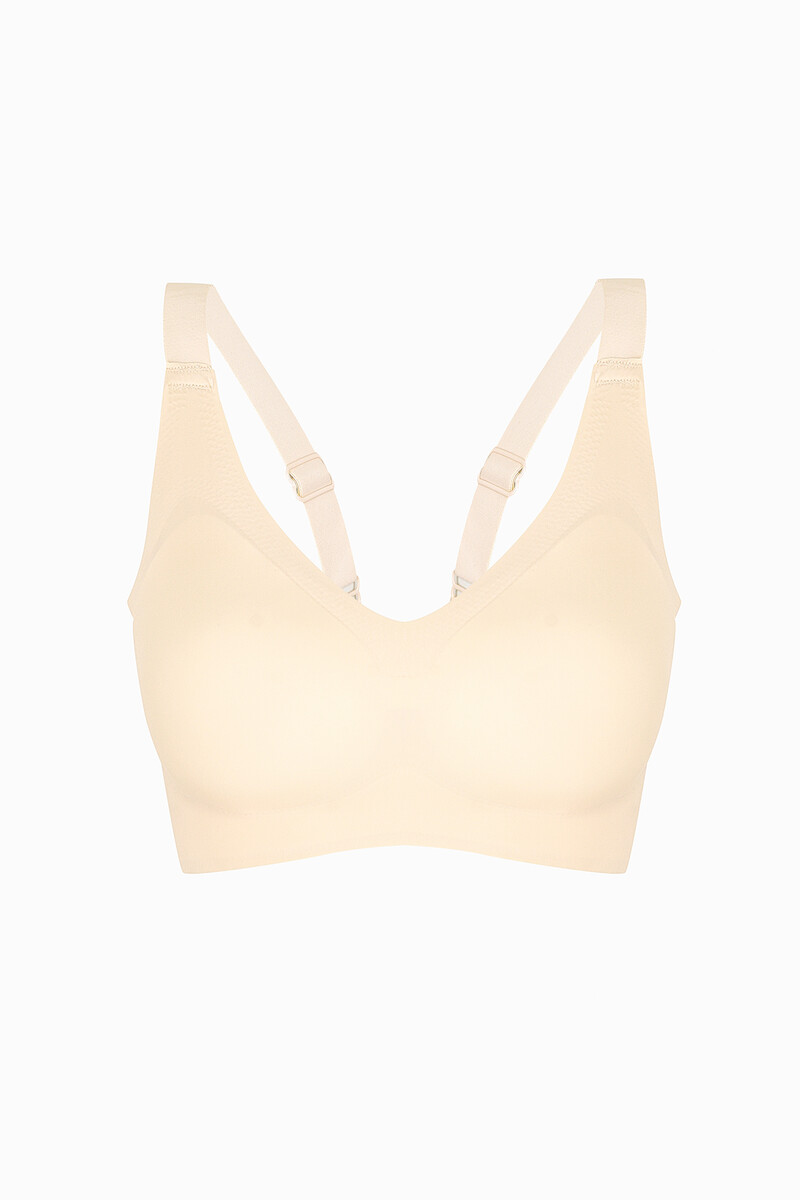 Somon Lazer Kesim Dikişsiz Balensiz Sütyen - 1