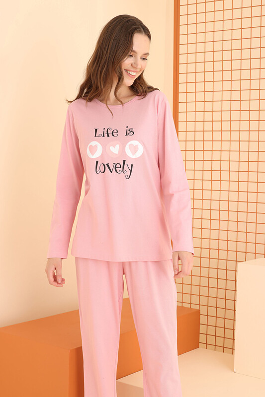 Somon Life is Lovely Pijama Takımı - Thumbnail