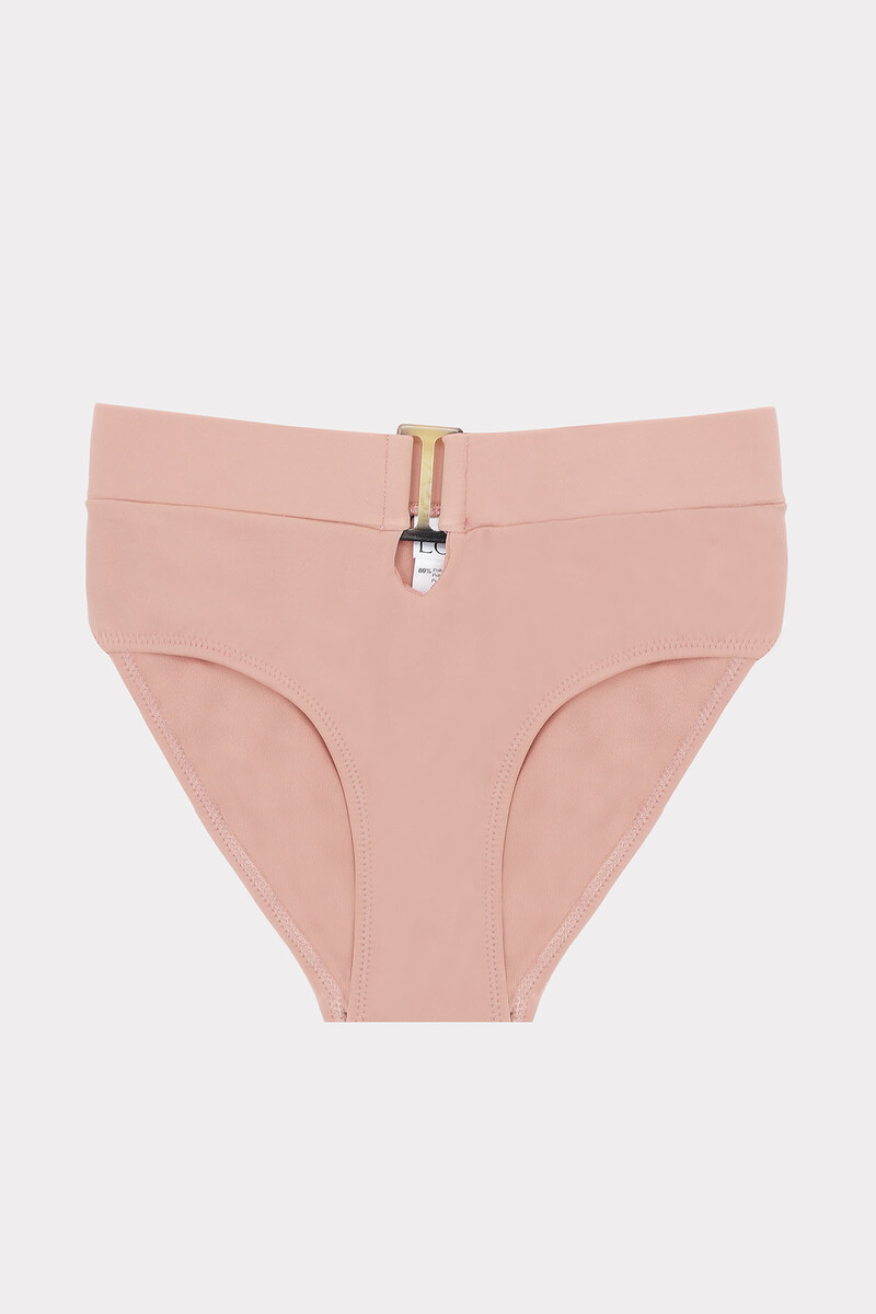 Somon Toka Detaylı Tek Alt Bikini - 1