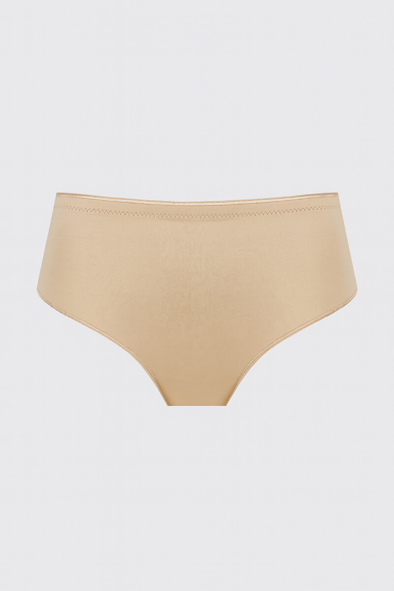 Sütlü Kahve Barbara Yüksek Bel String Korse - 1