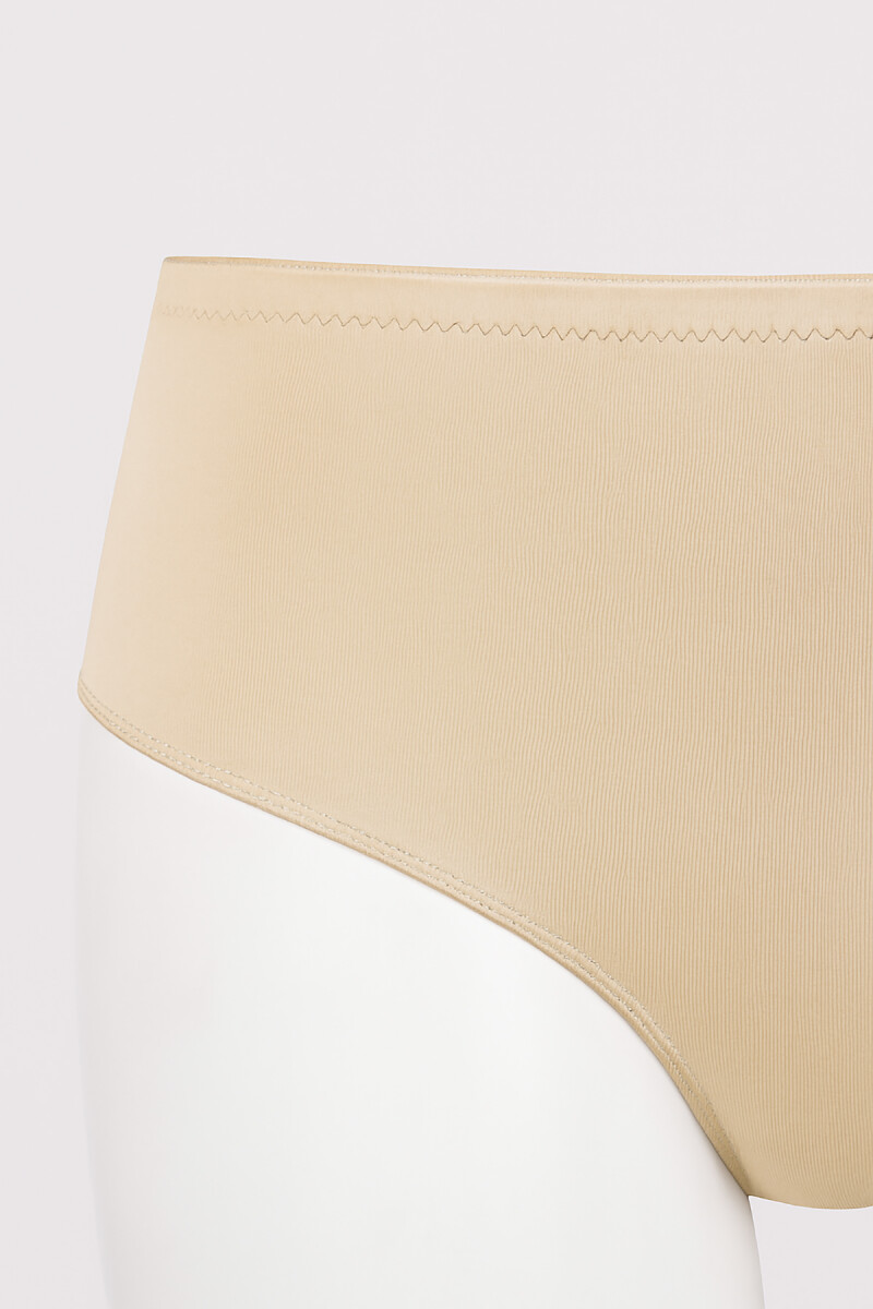 Sütlü Kahve Barbara Yüksek Bel String Korse - 2