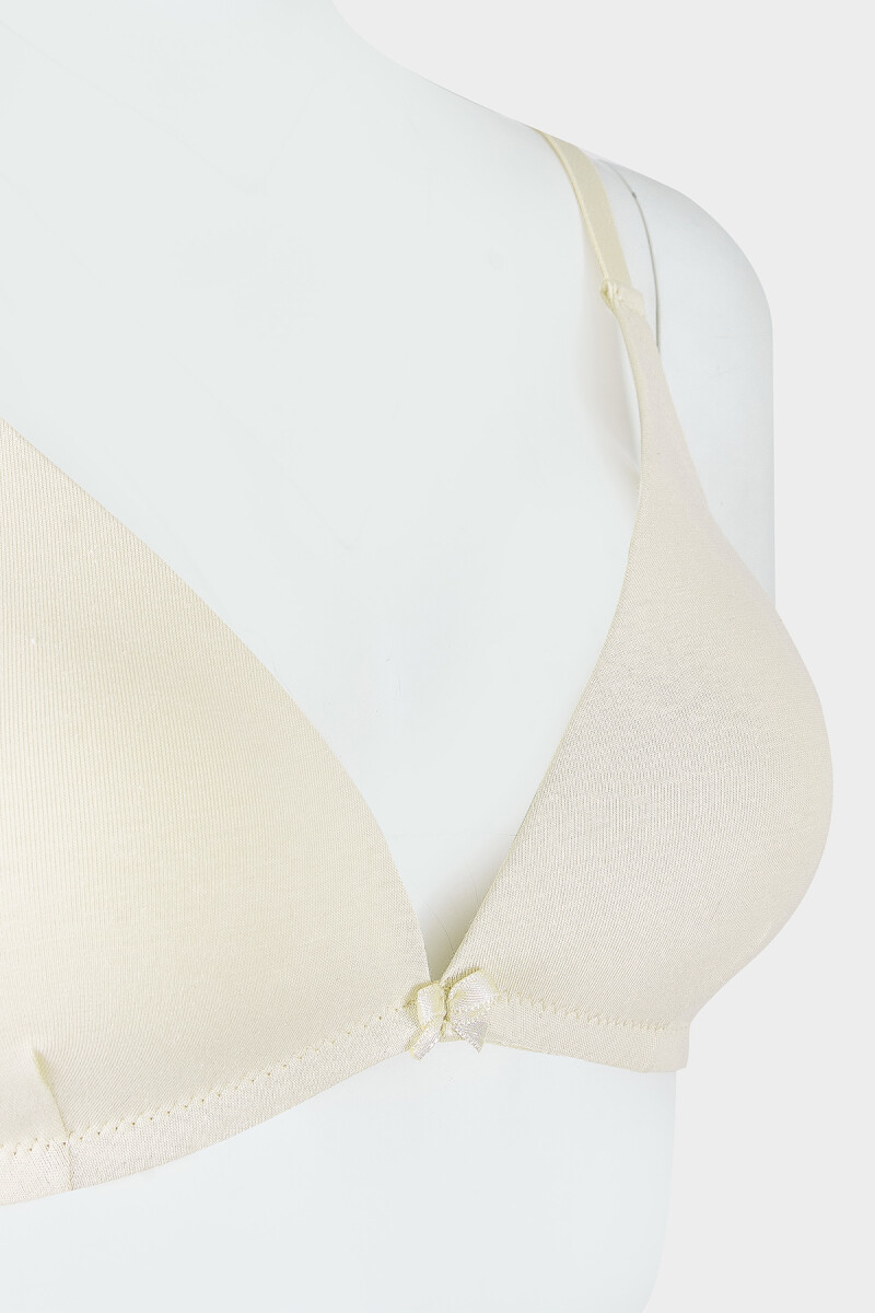 Taş Rengi Say Cotton Soft Sütyen - 3