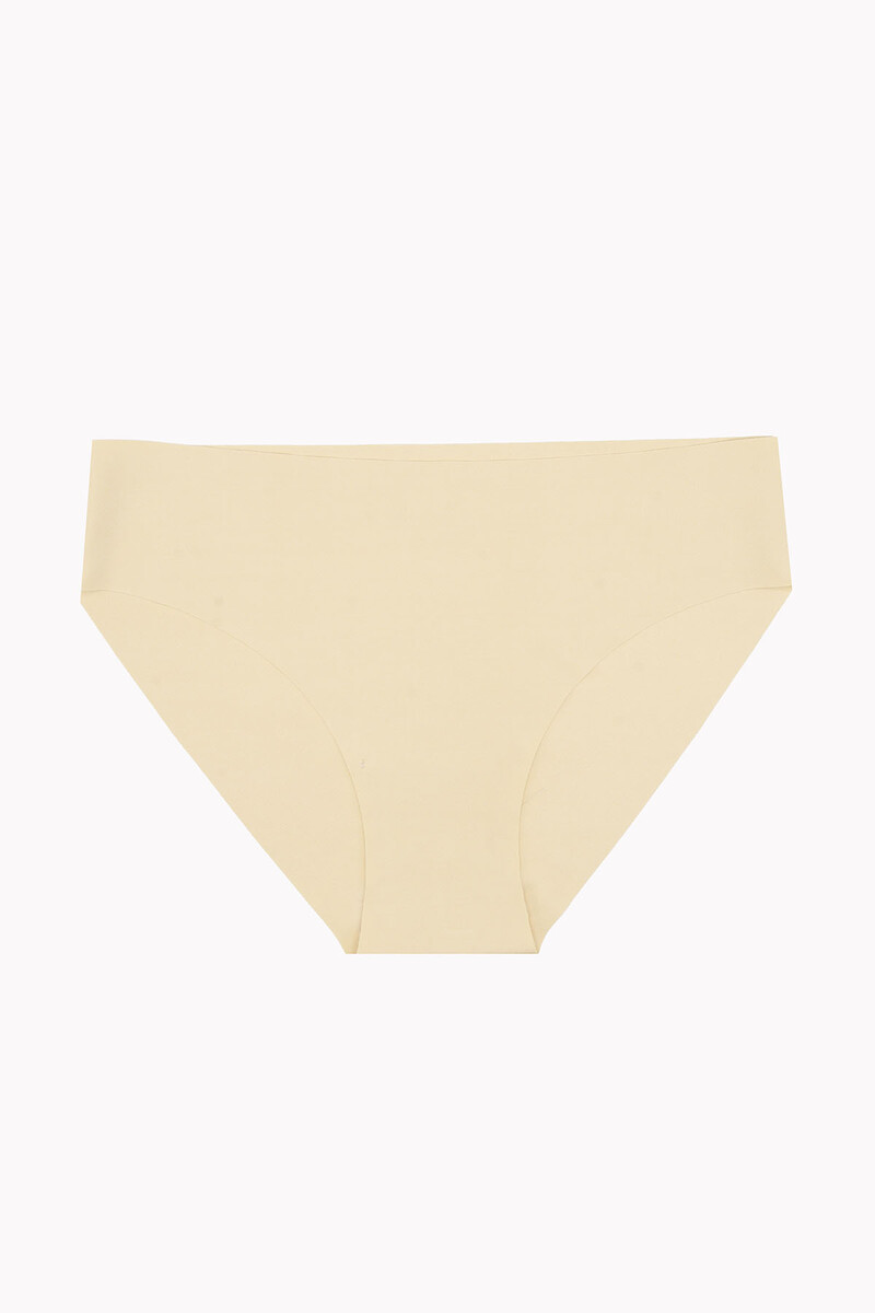 Ten Bordo Cappuccino 3'lü Lazer İz Yapmaz Kesim Basic Külot - 4
