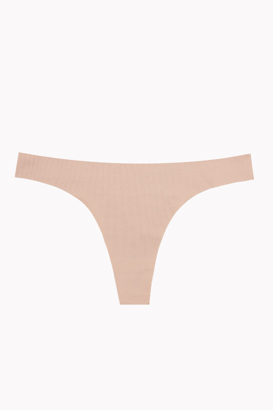 Ten Mavi Cappuccino 3'lü Lazer Kesim Tanga - NBB