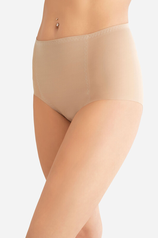 Ten Rengi Lazer Kesim Yüksek Bel Karın Toparlayıcı Korse - NBB