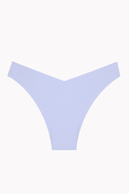 Ten Rengi Mavi Cappuccino 3'lü Lazer İz Yapmaz V Shape Brazillian Külot - NBB