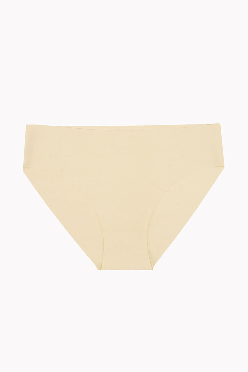 Ten Rengi Mavi Cappuccino 3'lü Lazer Kesim İz Yapmaz Basic Külot - 2
