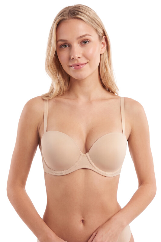 Ten Rengi Straplez Push Up Sütyen - NBB