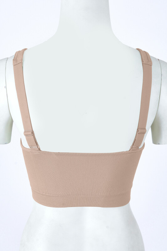 Vizon Halter Yaka Dikişsiz Sütyen - NBB