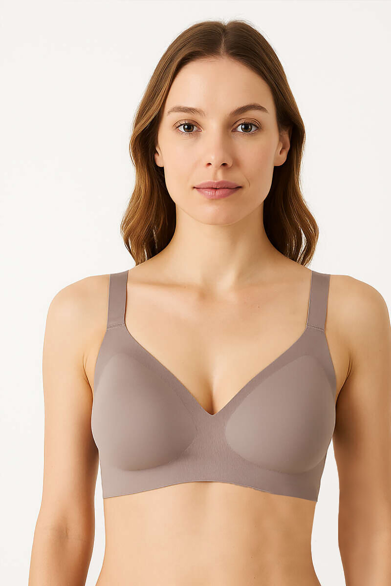 Vizon Lazer Kesim Dikişsiz Balensiz Sütyen - 2