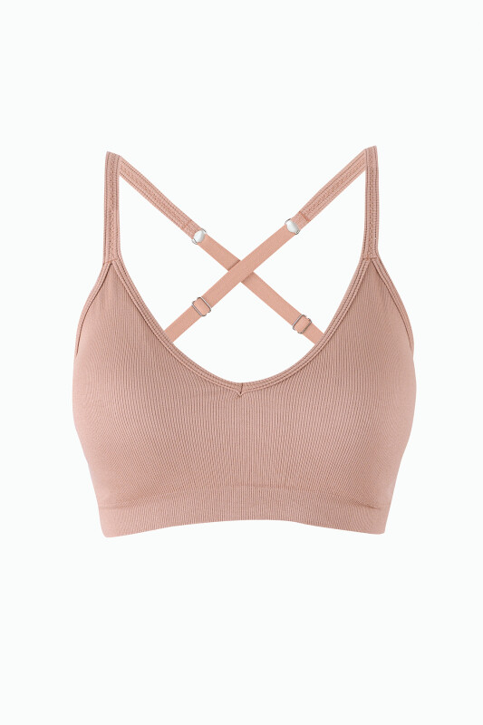 Vizon Light İnvisible V Kesim Dikişsiz Sütyen - NBB