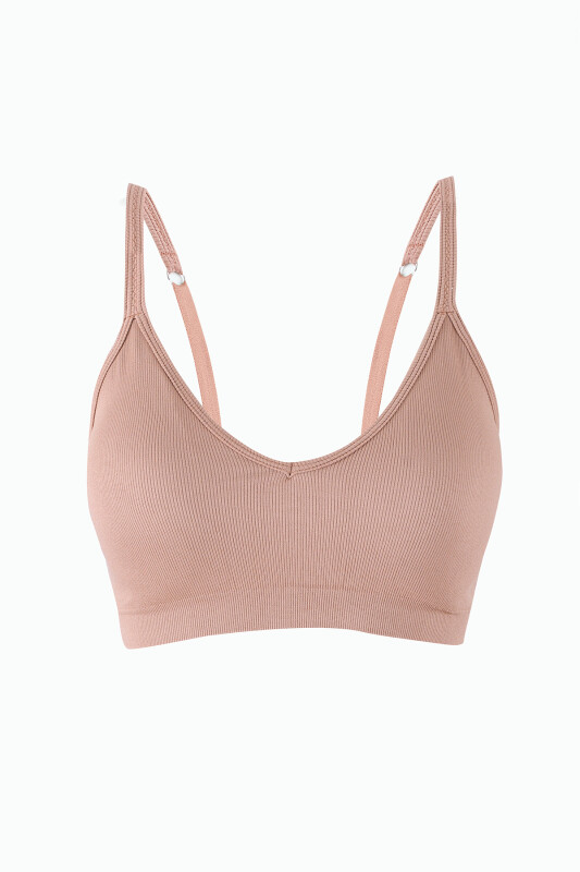 Vizon Light İnvisible V Kesim Dikişsiz Sütyen - NBB