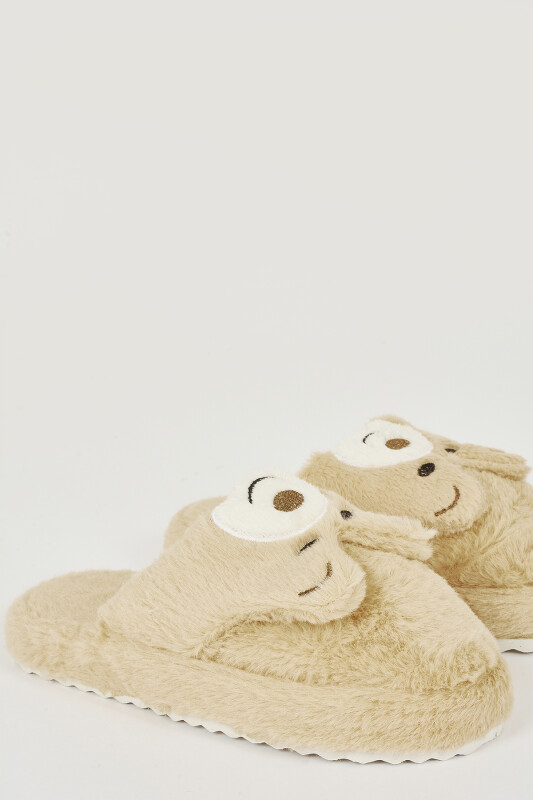 Vizon Pandalı Ev Terliği - NBB