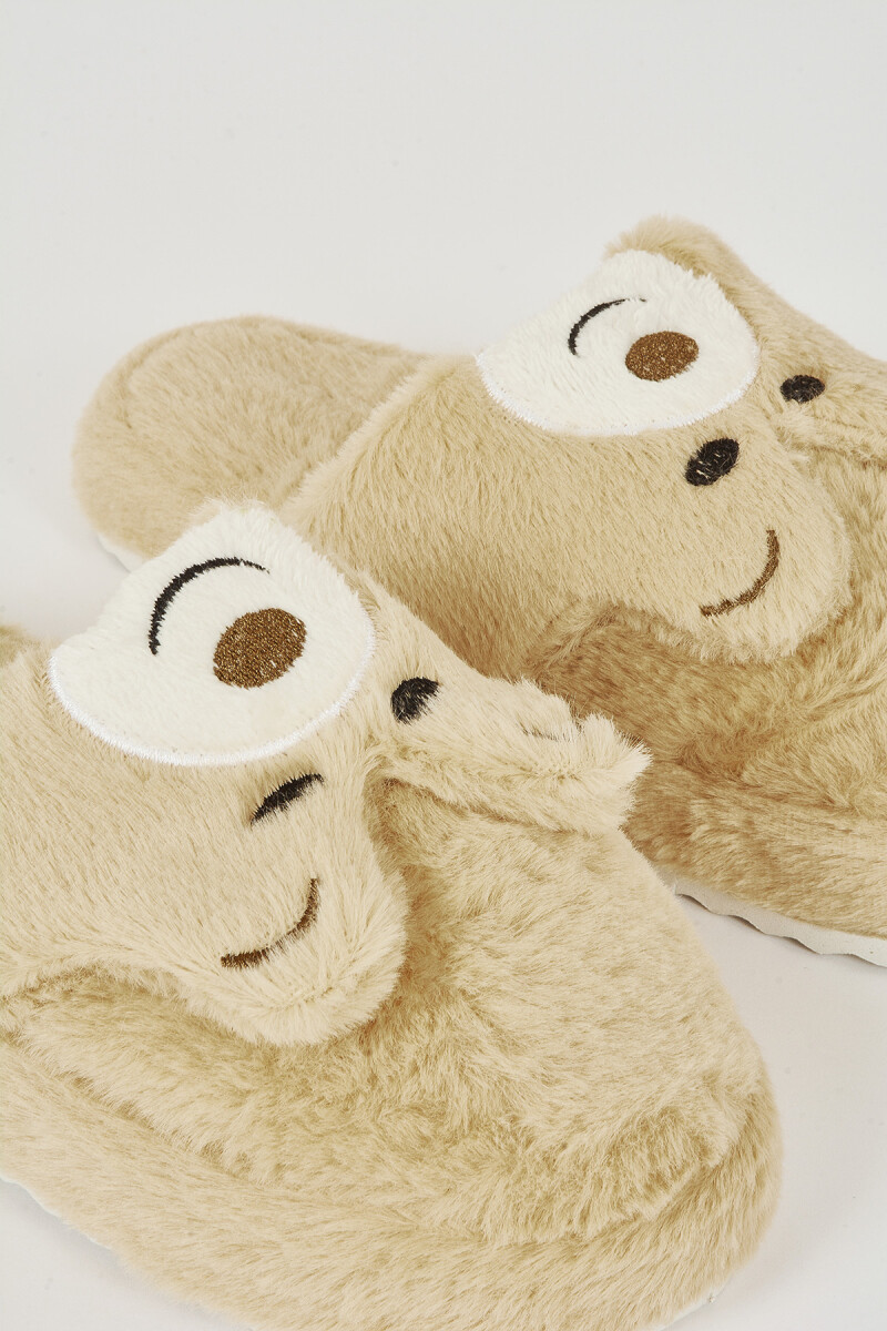 Vizon Pandalı Ev Terliği - 3