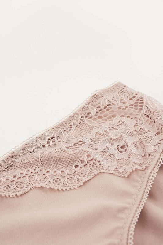 Vizon Ruby Lace Detail Külot - Thumbnail