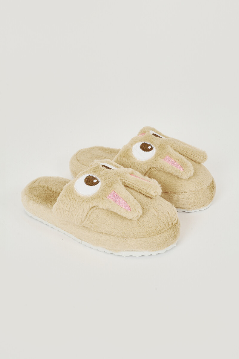 Vizon Tavşanlı Ev Terliği - 1