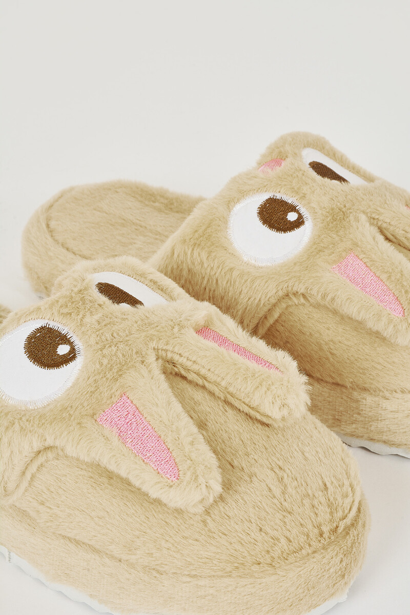 Vizon Tavşanlı Ev Terliği - 2