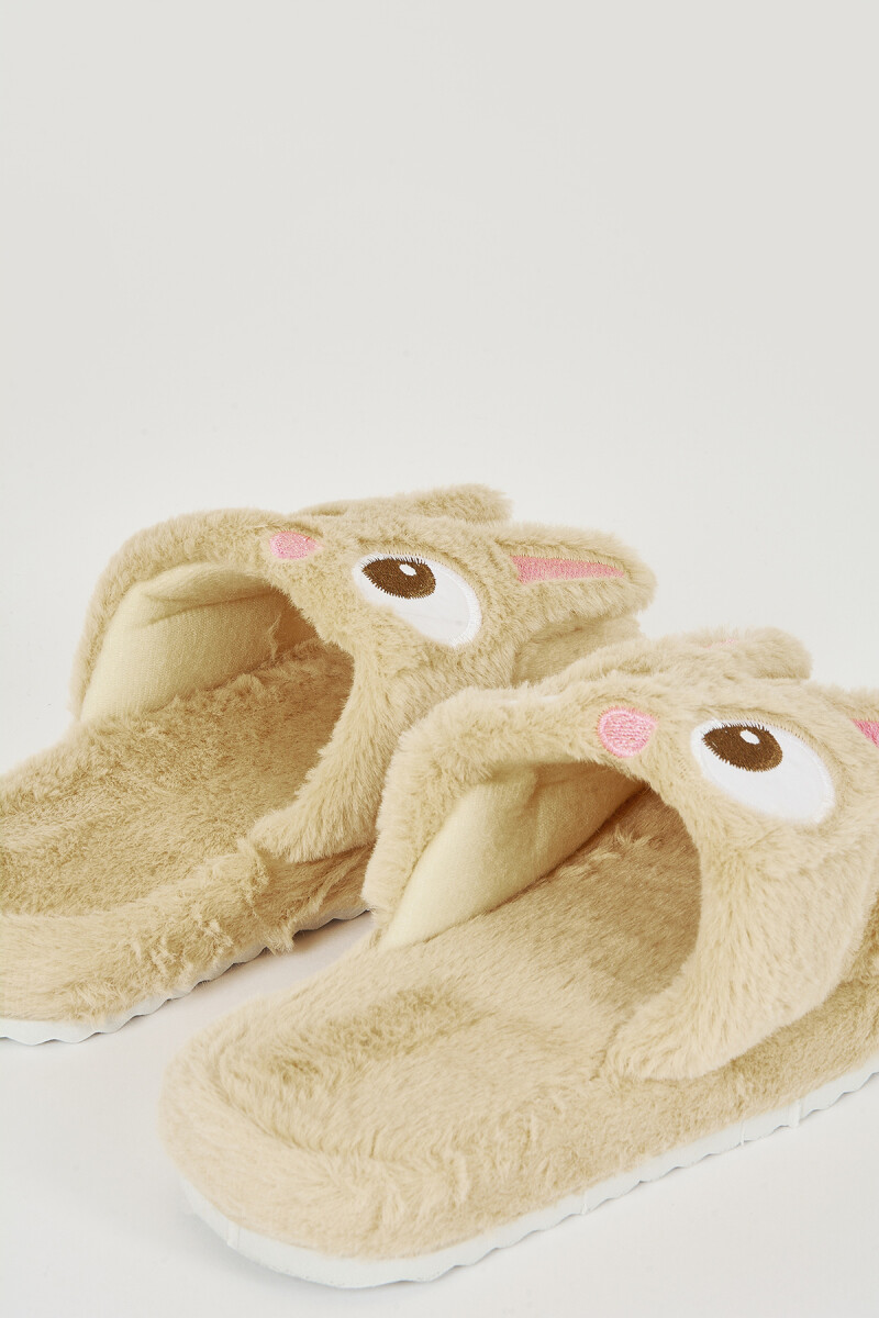 Vizon Tavşanlı Ev Terliği - 3