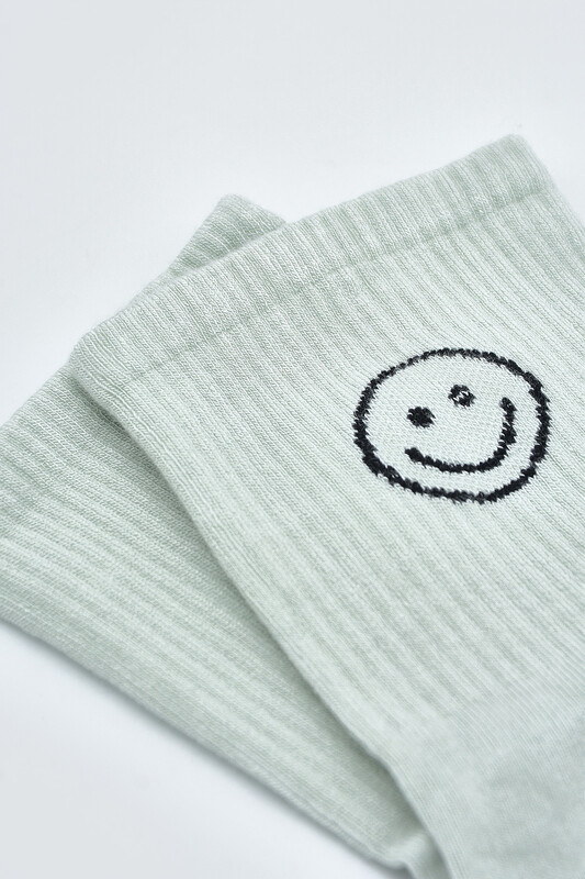 Yaşil Smile Bamboo Soket Çorap - NBB