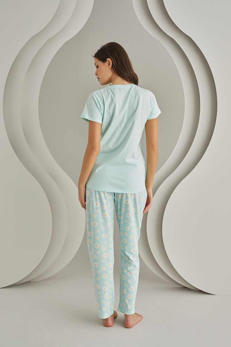 Yeşil Growth Comes Slow Pijama Takımı - 6