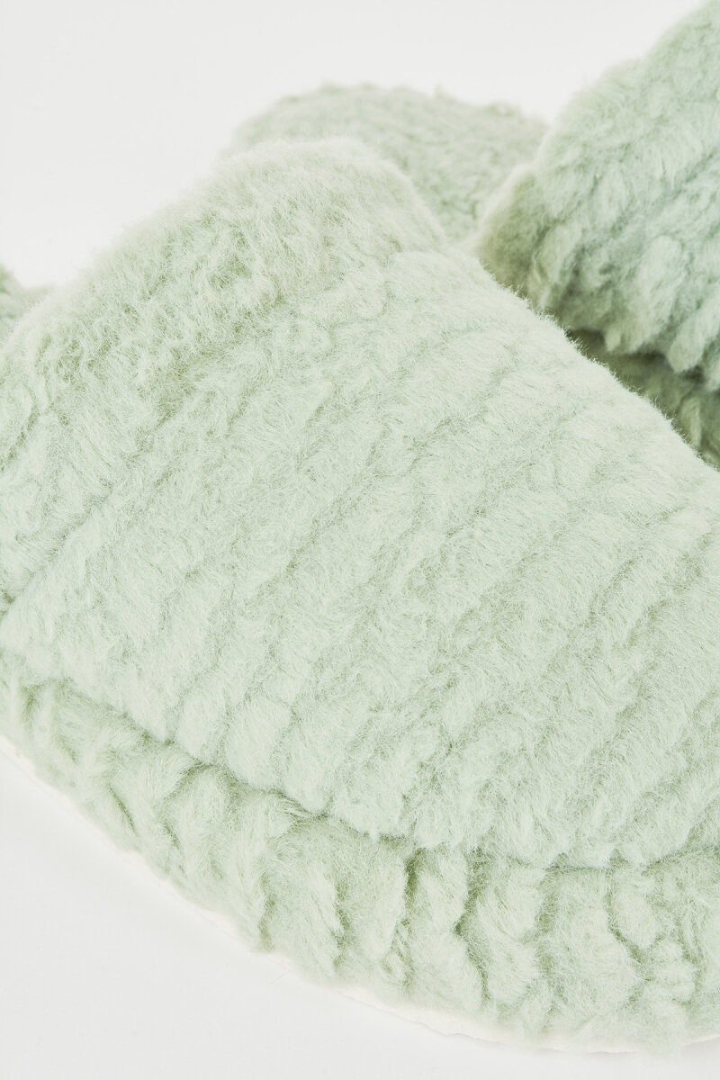 Yeşil Havlulu Atom Ev Terliği - 2