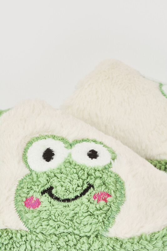 Yeşil Kurbağa Ev Terliği - NBB