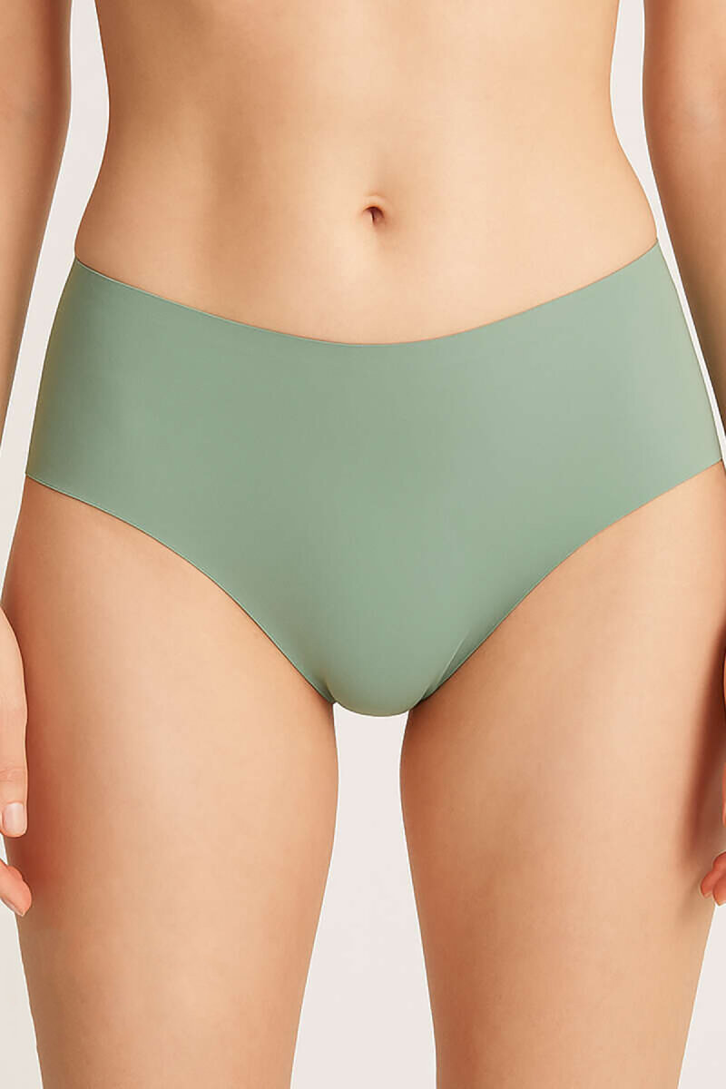 Yeşil Lazer Kesim İz Yapmaz Külot - 1